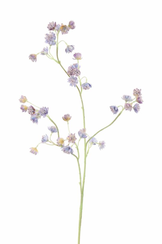 Kunstbloem Anstrantia - Blauw - 85 cm