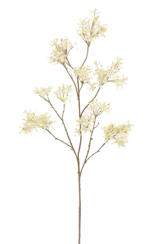 Kunstbloem Perzik Bloesem - Groen - 110 cm