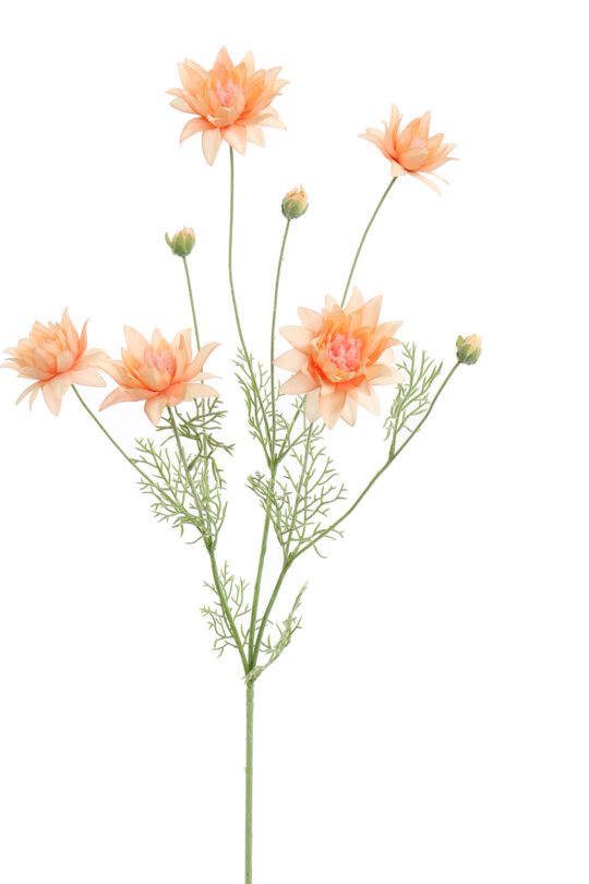 Kunstbloem Surruria - Perzik - 95 cm