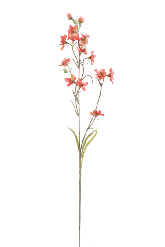 Kunstbloem Delphinium - Donker Roze - 75 cm