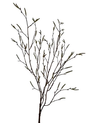 Kunstbloem Birch - Groen - 90 cm