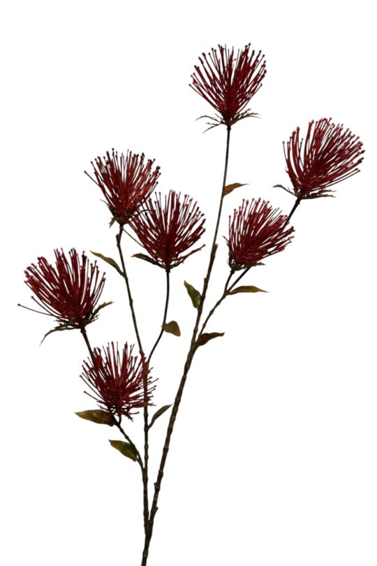 Kunstbloem Spider - Koffie  - 120 cm