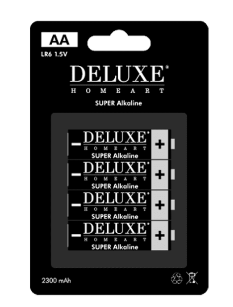 4x AA batterij