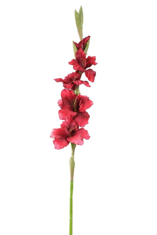 Kunstbloem Gladiool - Roze - 85 cm