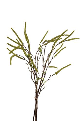 Kunstbloem Wilgentakje - Groen - 63 cm