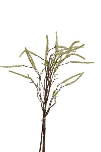 Kunstbloem Wilgentakje - Wit - 63 cm