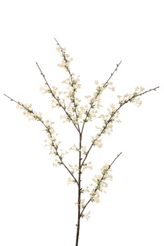 Kunstbloem Bloesem - Wit - 83 cm