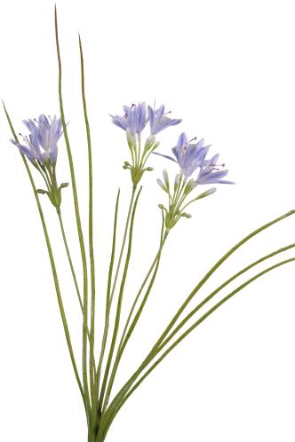 Kunstbloem Spray - Blauw - 75 cm