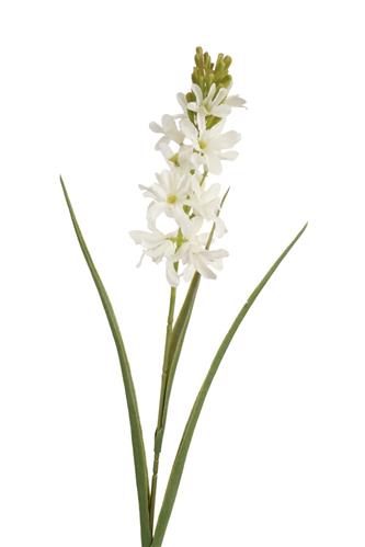 Kunstbloem Hyacint - Creme - 70 cm