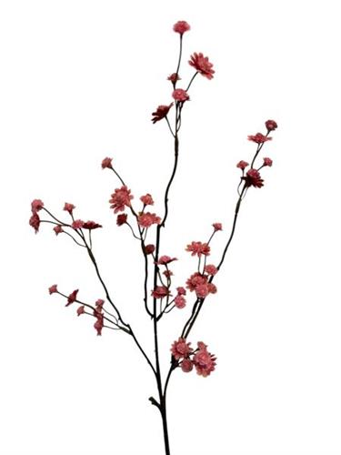 Kunstbloem Gips - Donker Roze - 57 cm